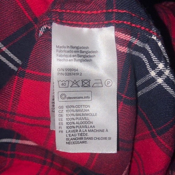 Plaid Flannel Button Down by “H&M” - Picture 8 of 8